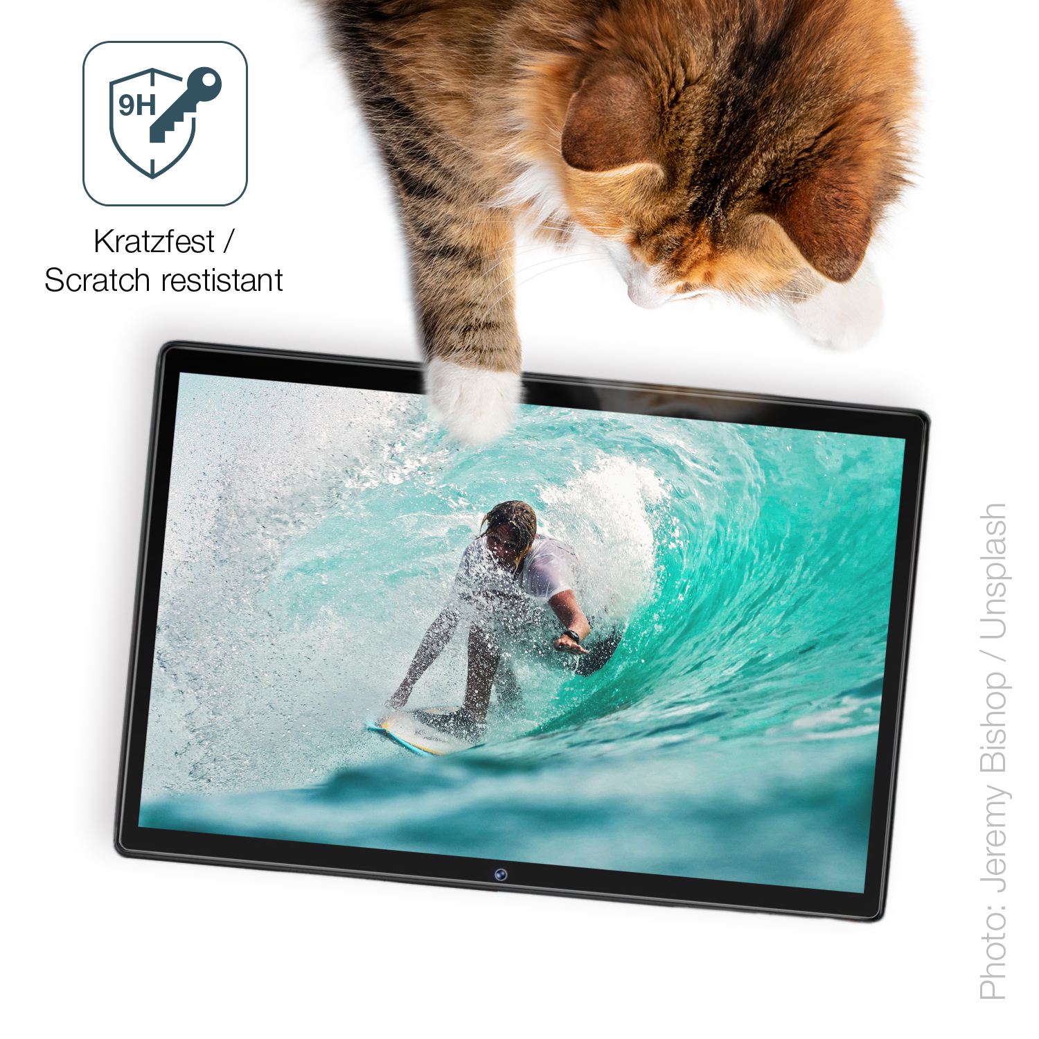 2x 9H Schutzfolie matt für SUAAT S10 Tablet Panzer (3)