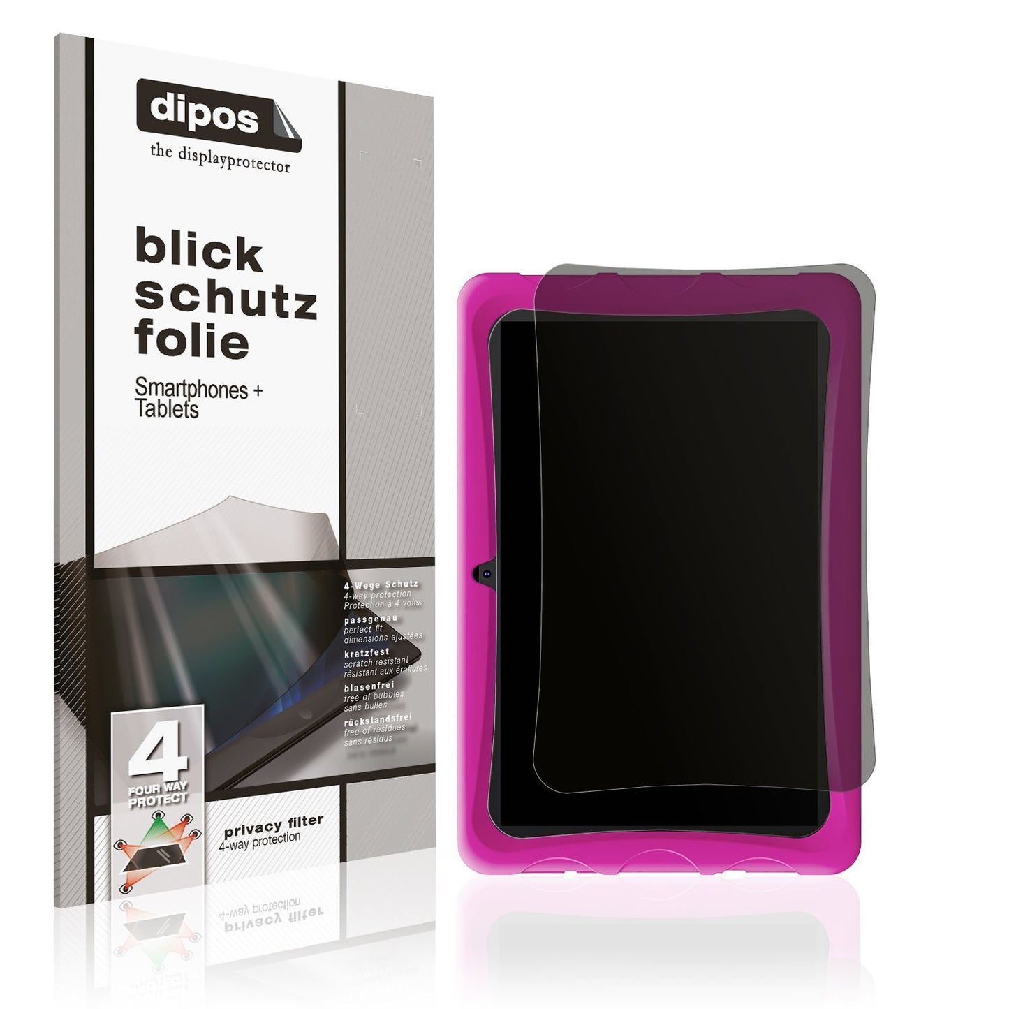 Blickschutzfolie für BESTTAB A10 10 Zoll matt Schu (1)