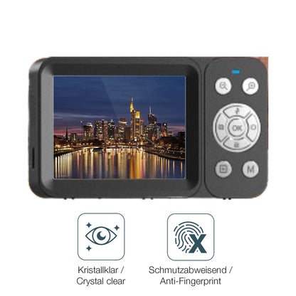 4x Schutzfolie klar für DEATTI DET-CV01 Display-Sc (4)