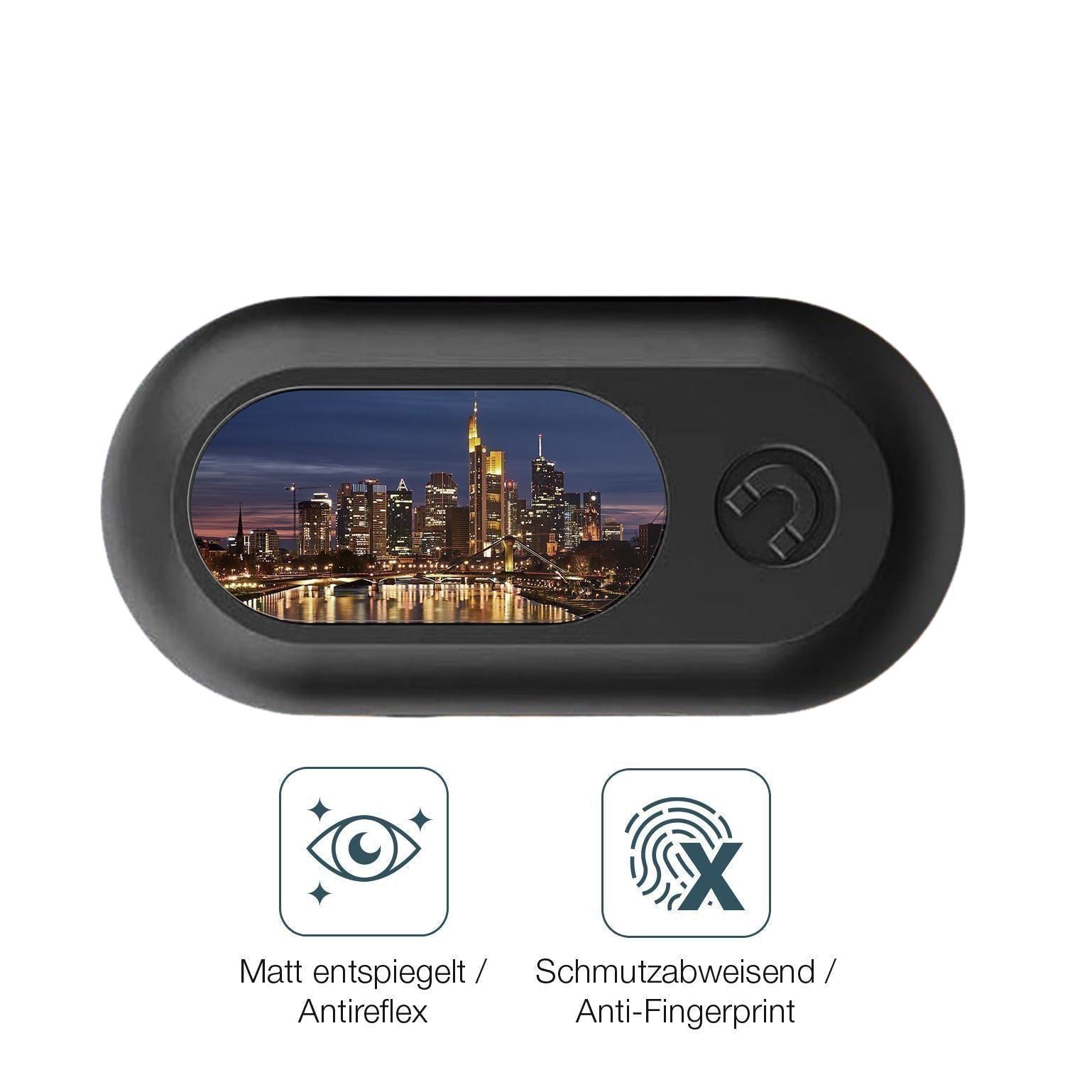 2x 9H Schutzfolie matt für OBEST 31991 Actioncam P (5)