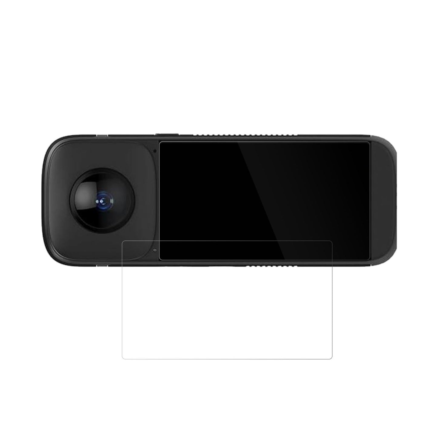 4x Schutzfolie klar für PANOX V2 Actioncam P223 Di (2)