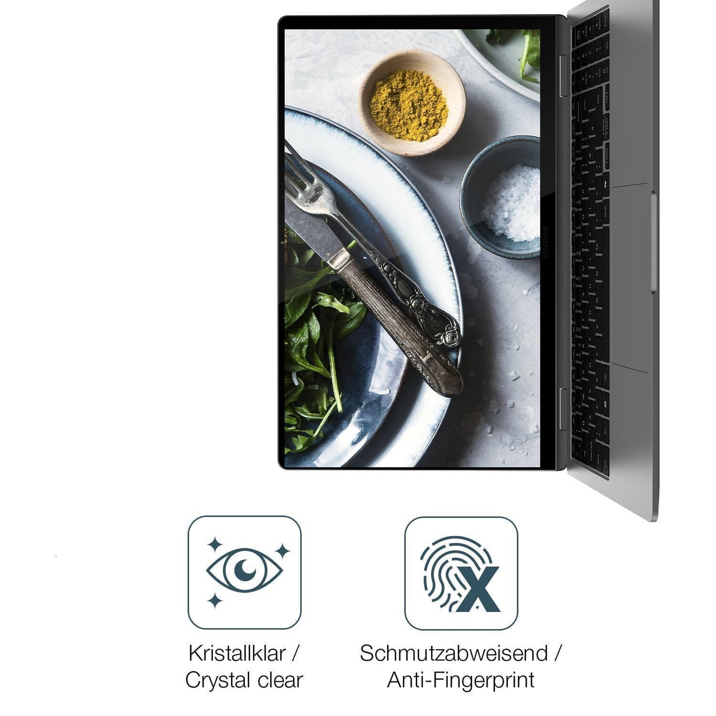 2x 9H Schutzfolie für Samsung Galaxy Book5 360 15. (5)