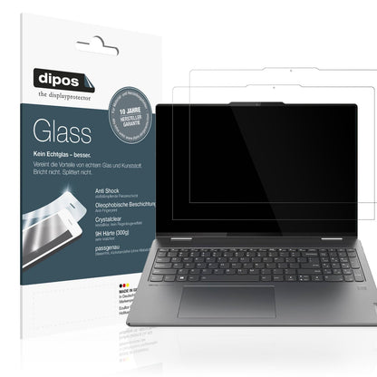 2x 9H Schutzfolie für Lenovo Yoga 7i 10. Gen 16 Zo (1)