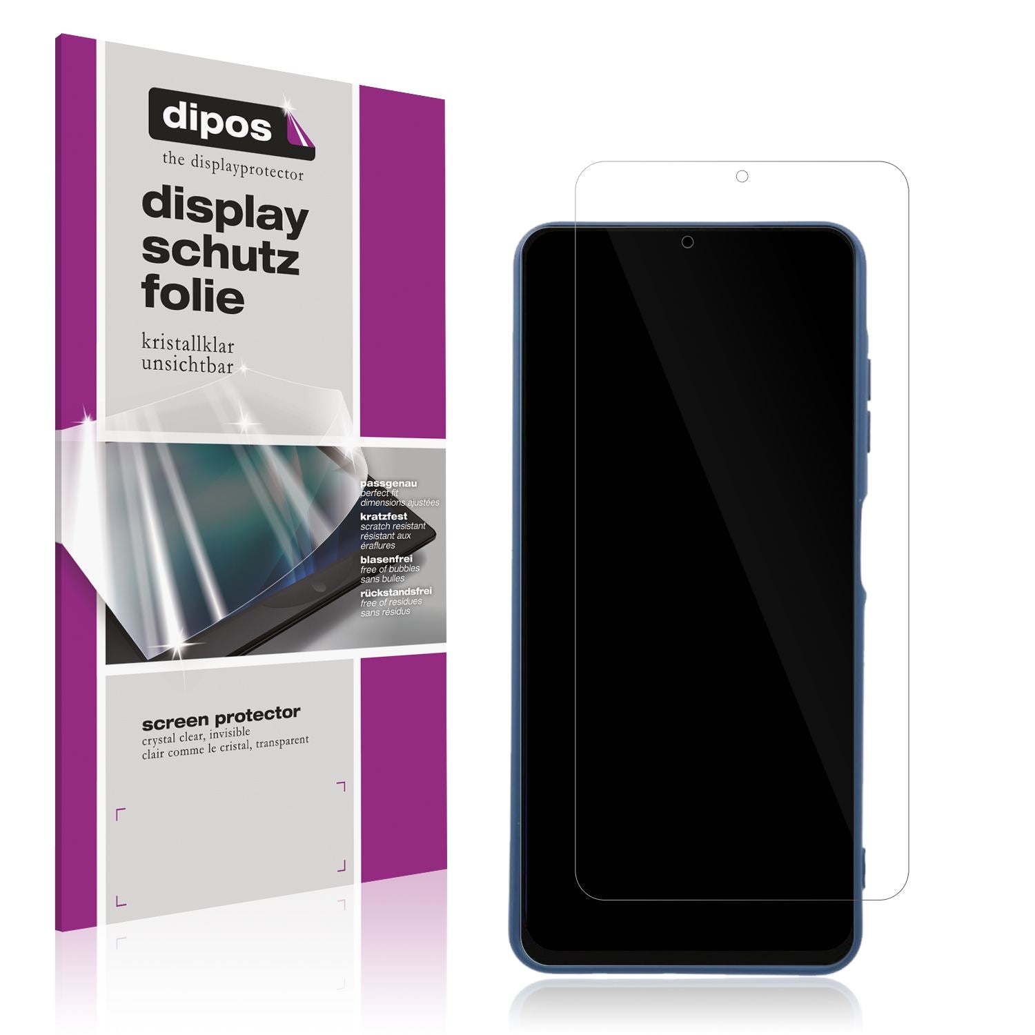 4x Schutzfolie klar für Samsung Galaxy A06 Display (1)
