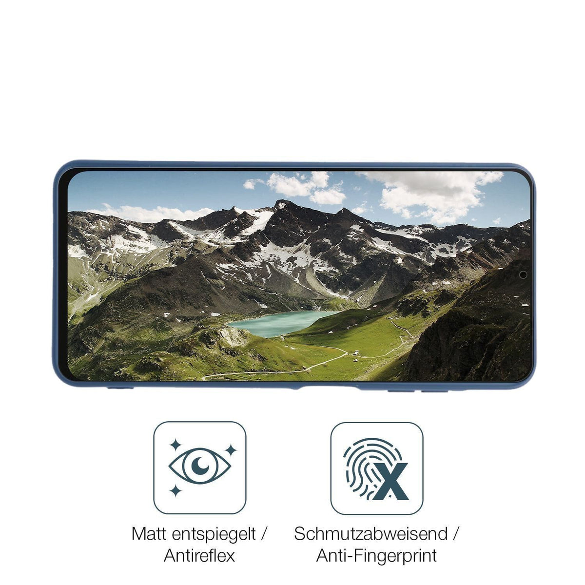 2x 9H Schutzfolie matt für Samsung Galaxy A06 Panz (5)