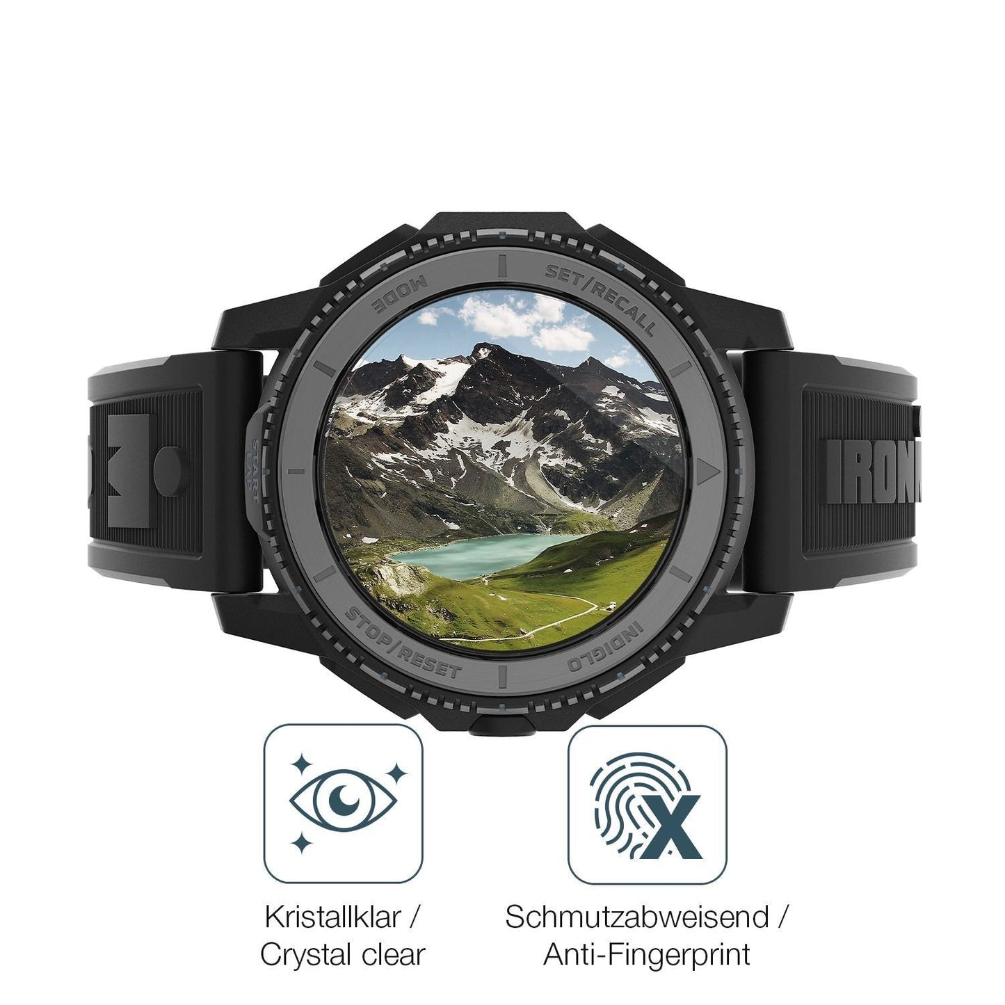 2x 9H Schutzfolie für Timex Ironman Adrenaline TW5 (5)