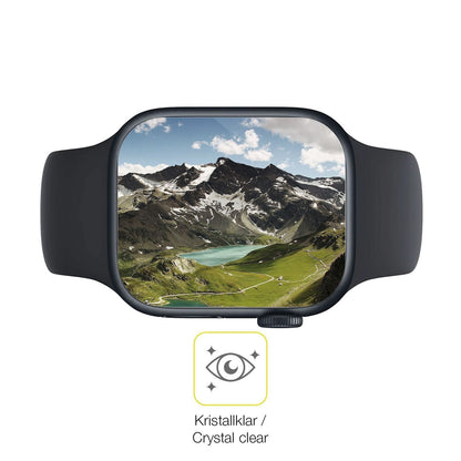 2x 3D Full Cover Schutzfolie für Apple Watch Serie (5)
