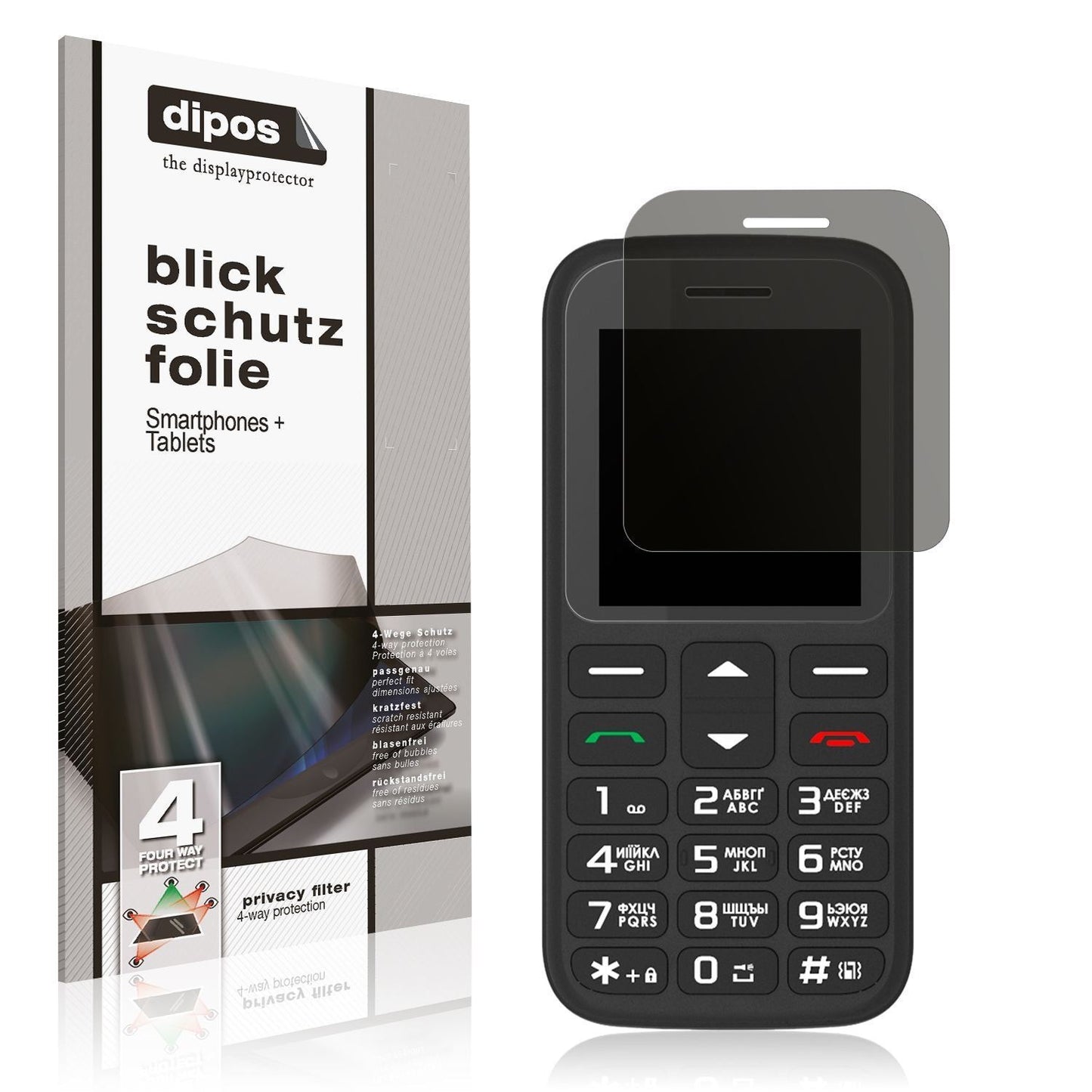 Blickschutzfolie für Sigma Comfort 50 Hit matt Sch (1)