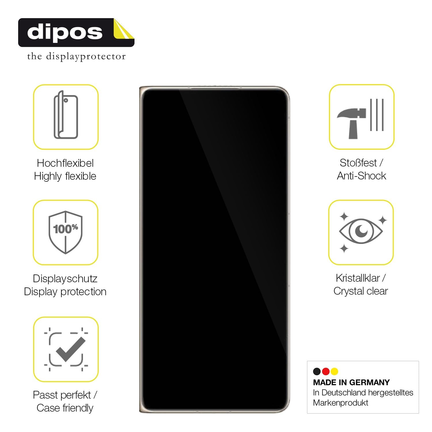 2x 3D Full Cover Schutzfolie für Huawei Mate X6 Fr (7)