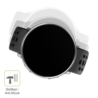 2x Full Cover Schutzfolie matt für Amazfit Active  (4)