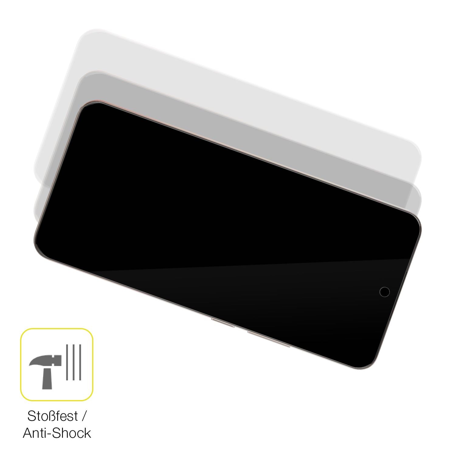 2x 3D Full Cover Schutzfolie für Oppo Reno 12 Pro (4)