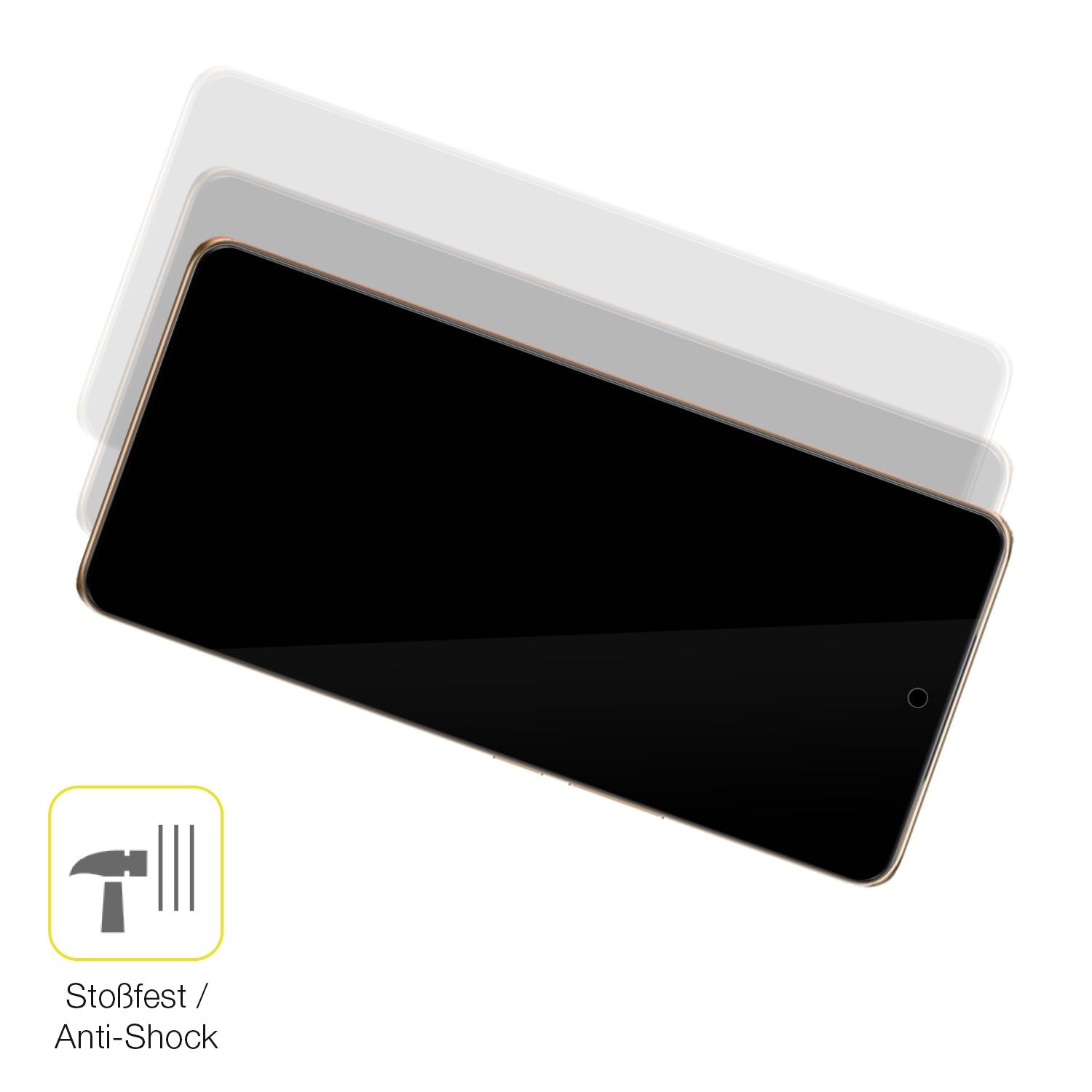 2x 3D Full Cover Schutzfolie für Vivo T3 Pro (4)