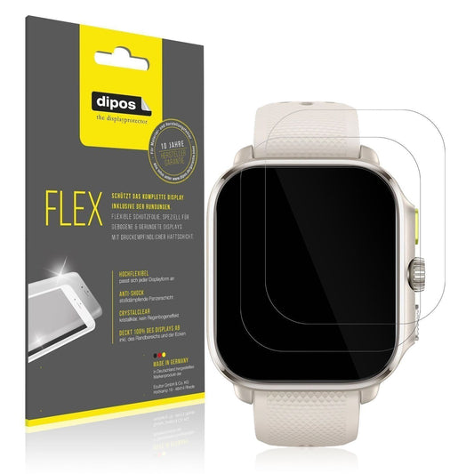 2x 3D Full Cover Schutzfolie für Amazfit Cheetah S (1)