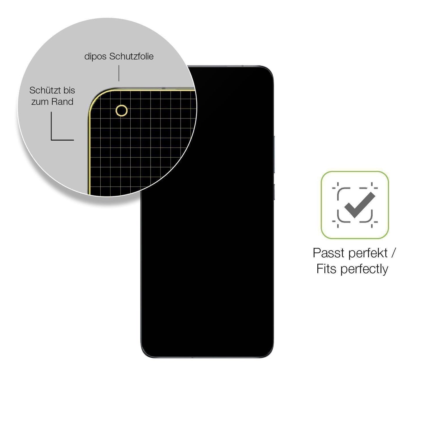 2x Full Cover Schutzfolie matt für Xiaomi Mi 11 Ul (6)