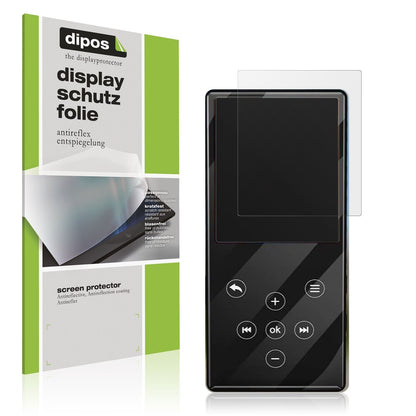 4x Schutzfolie matt für Gueray Q9 MP3-Player Displ (1)
