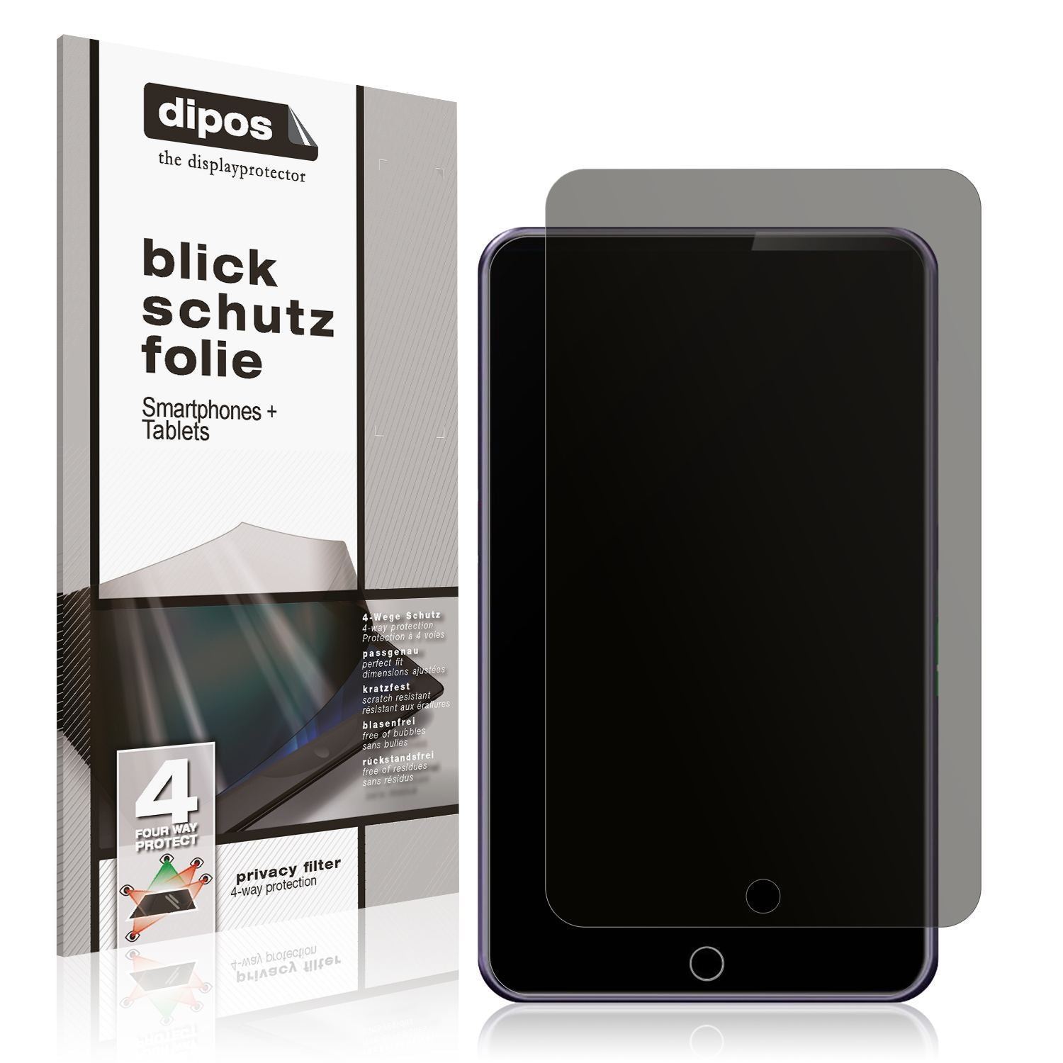 Blickschutzfolie für Fanvace M32 MP3-Player matt S (1)
