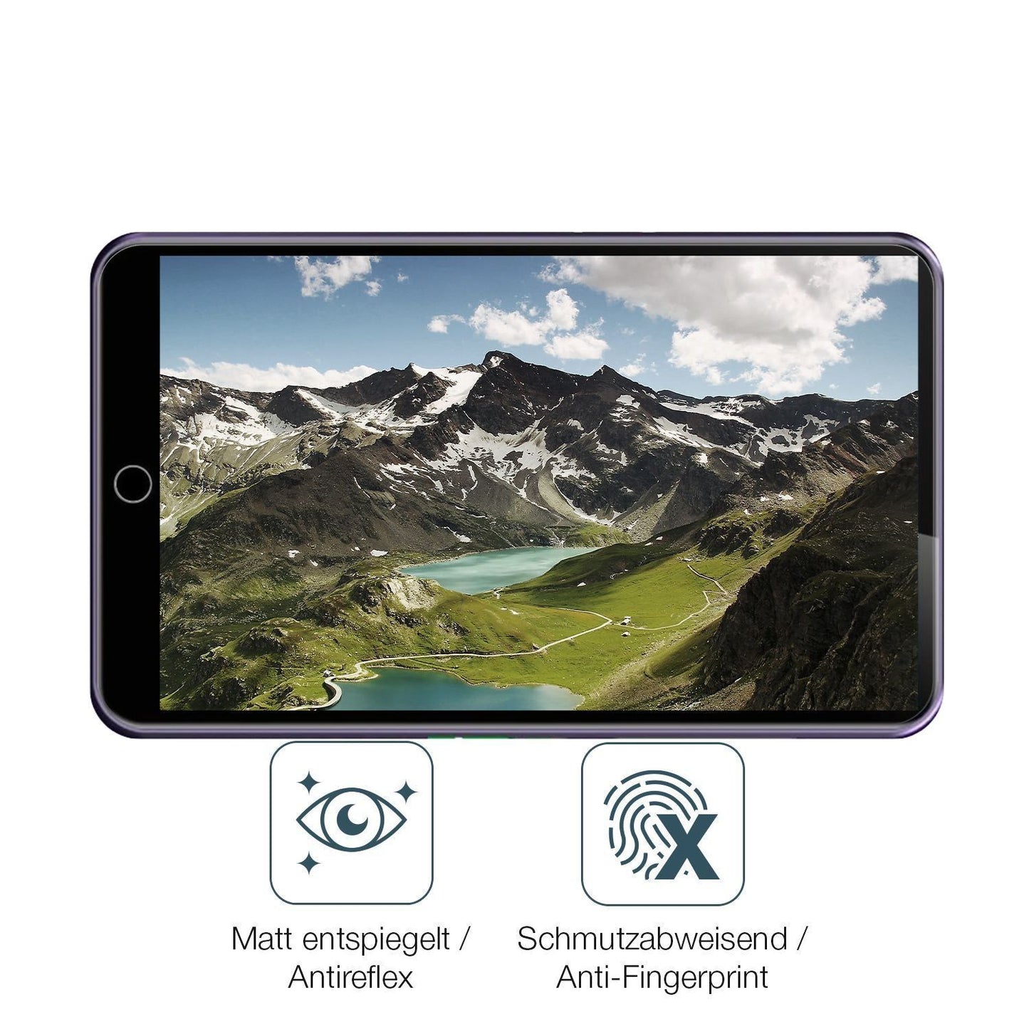 2x 9H Schutzfolie matt für Fanvace M32 MP3-Player  (5)