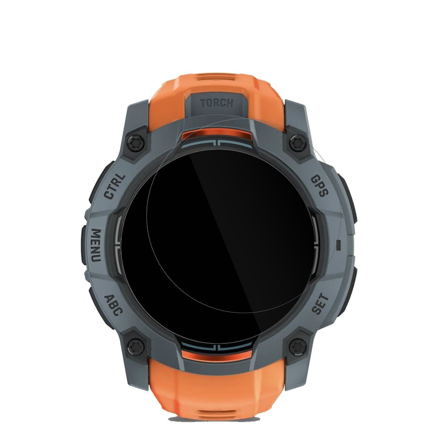 6x Schutzfolie klar für Garmin Instinct 3 AMOLED ( (2)