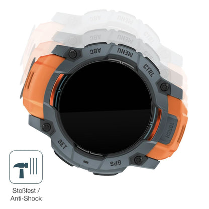 2x 9H Schutzfolie für Garmin Instinct 3 Solar (50  (4)