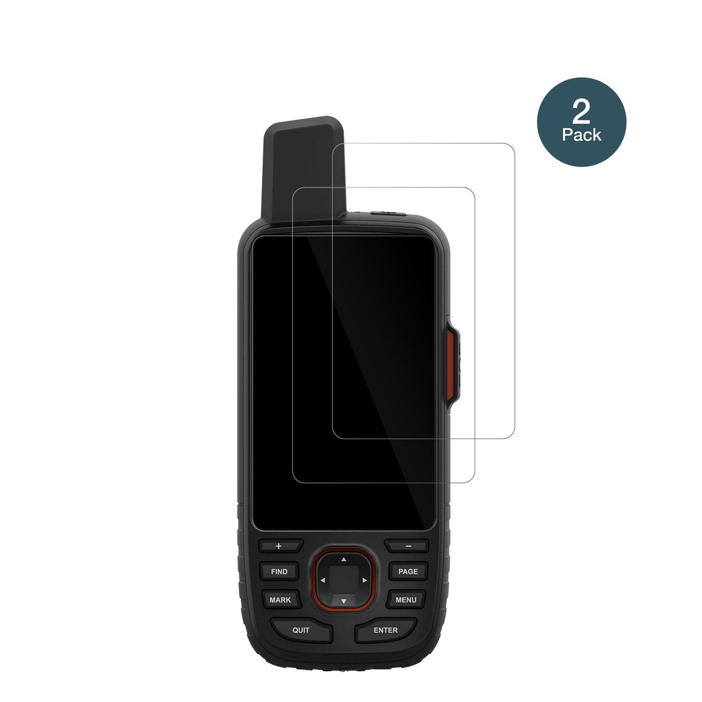 2x 9H Schutzfolie für Garmin GPSMAP 66i Panzerfoli (2)
