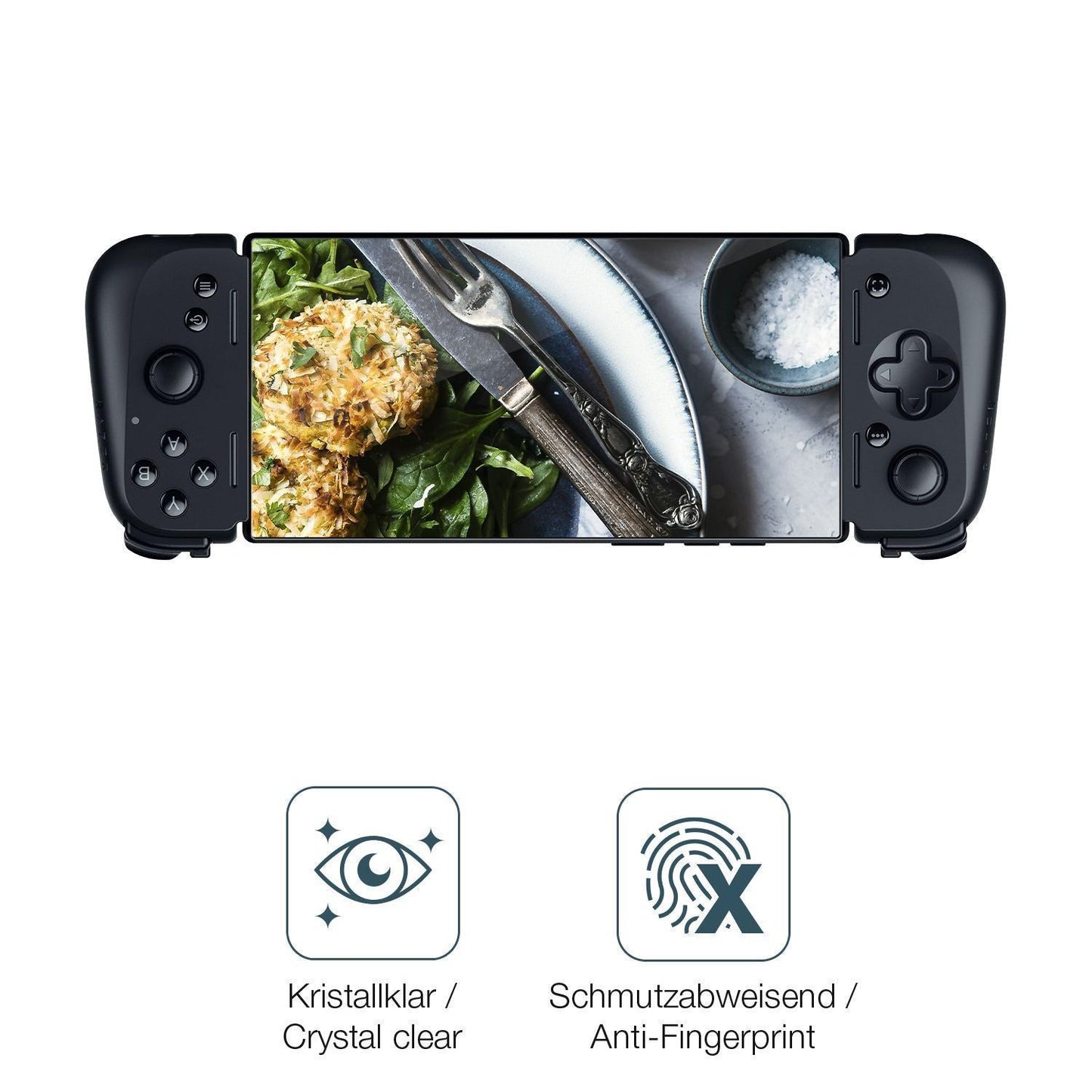 2x Schutzfolie klar für Razer Edge 1 Display-Schut (4)