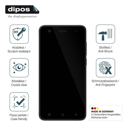 2x 9H Schutzfolie für Coolpad Legacy GO Panzerfoli (7)