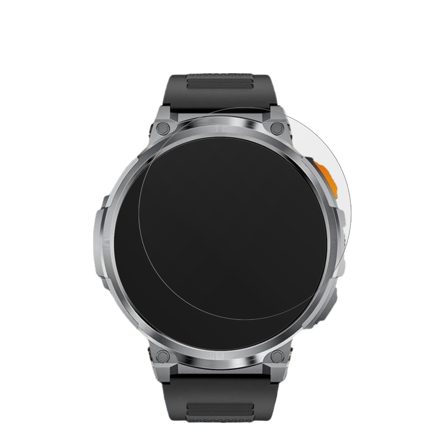 6x Schutzfolie matt für FOXBOX FV6 Smartwatch 1.85 (2)