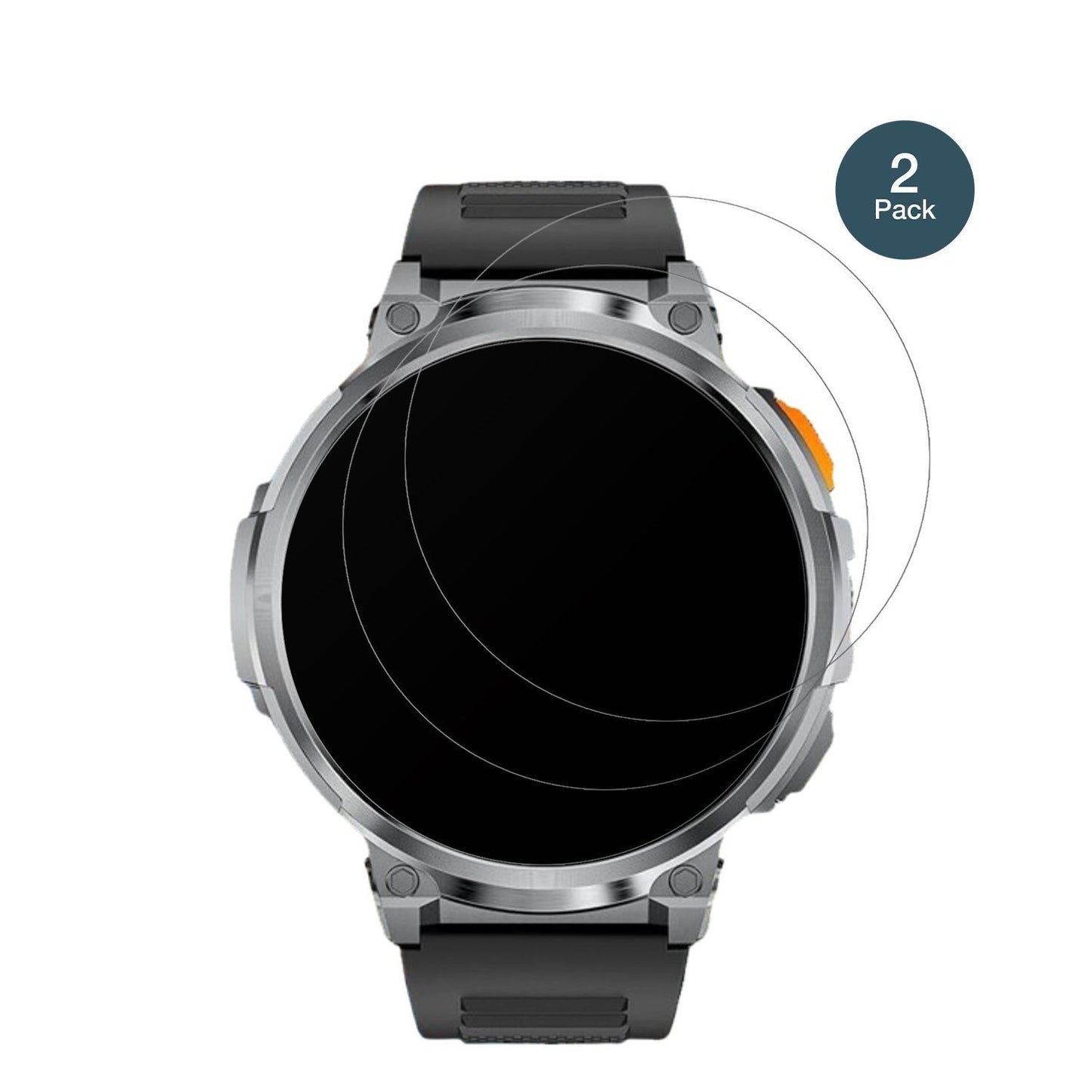 2x 9H Schutzfolie matt für FOXBOX FV6 Smartwatch 1 (2)