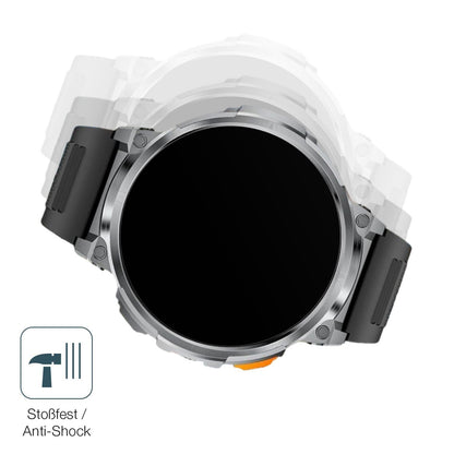 2x 9H Schutzfolie matt für FOXBOX FV6 Smartwatch 1 (4)