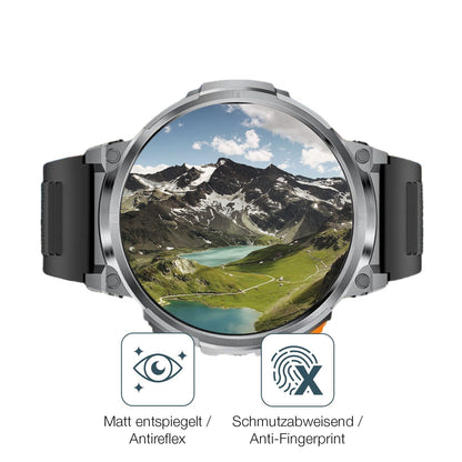 2x 9H Schutzfolie matt für FOXBOX FV6 Smartwatch 1 (5)