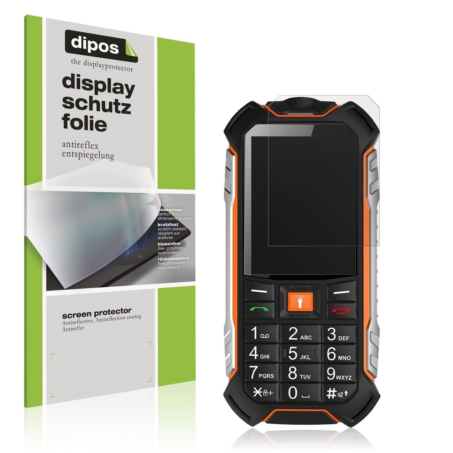 4x Schutzfolie matt für Hammer Boost 2 LTE Display (1)