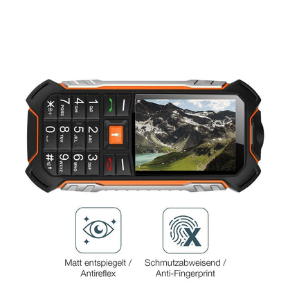 4x Schutzfolie matt für Hammer Boost 2 LTE Display (4)
