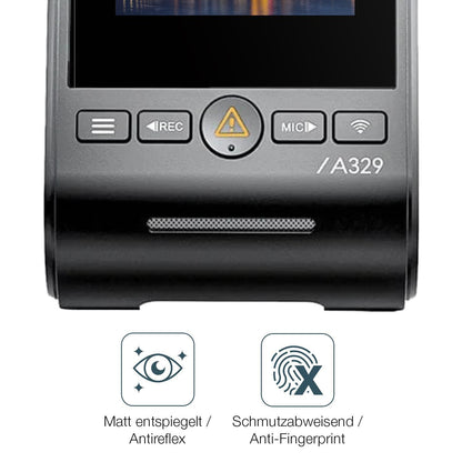 2x 9H Schutzfolie matt für VIOFO A329 2CH Dashcam  (5)