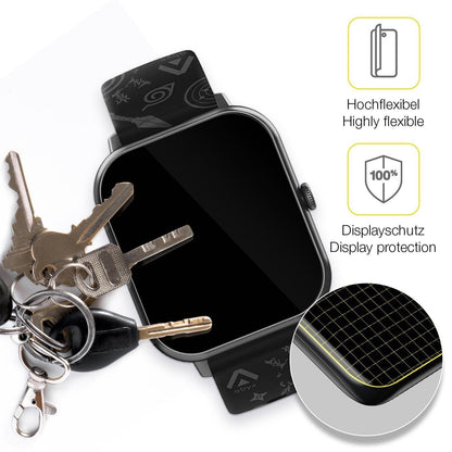 2x 3D Full Cover Schutzfolie für Abyx FIT Touch 3  (3)