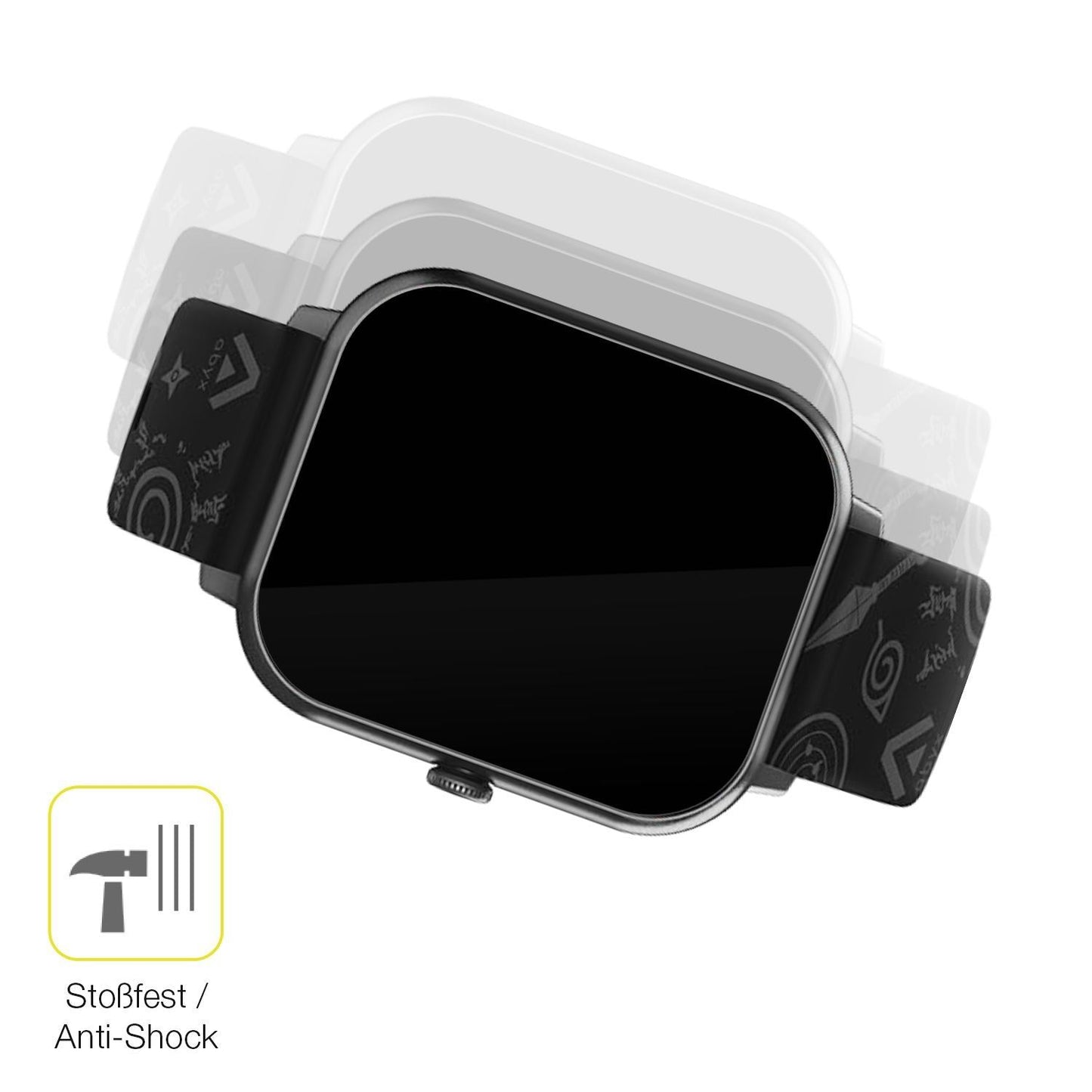 2x 3D Full Cover Schutzfolie für Abyx FIT Touch 3  (4)
