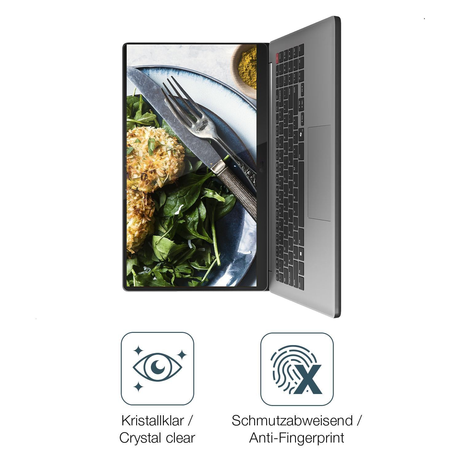 2x Schutzfolie klar für LG Gram Book 15.6 Zoll Dis (4)