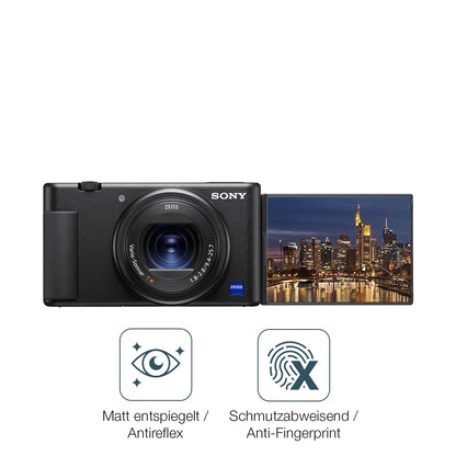 4x Schutzfolie matt für Sony ZV-1A Display-Schutzf (4)