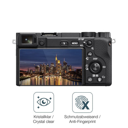 4x Schutzfolie klar für Sony Alpha 6400A Display-S (4)
