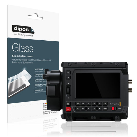 2x 9H Schutzfolie für Blackmagic Design Pyxis 6K P (1)