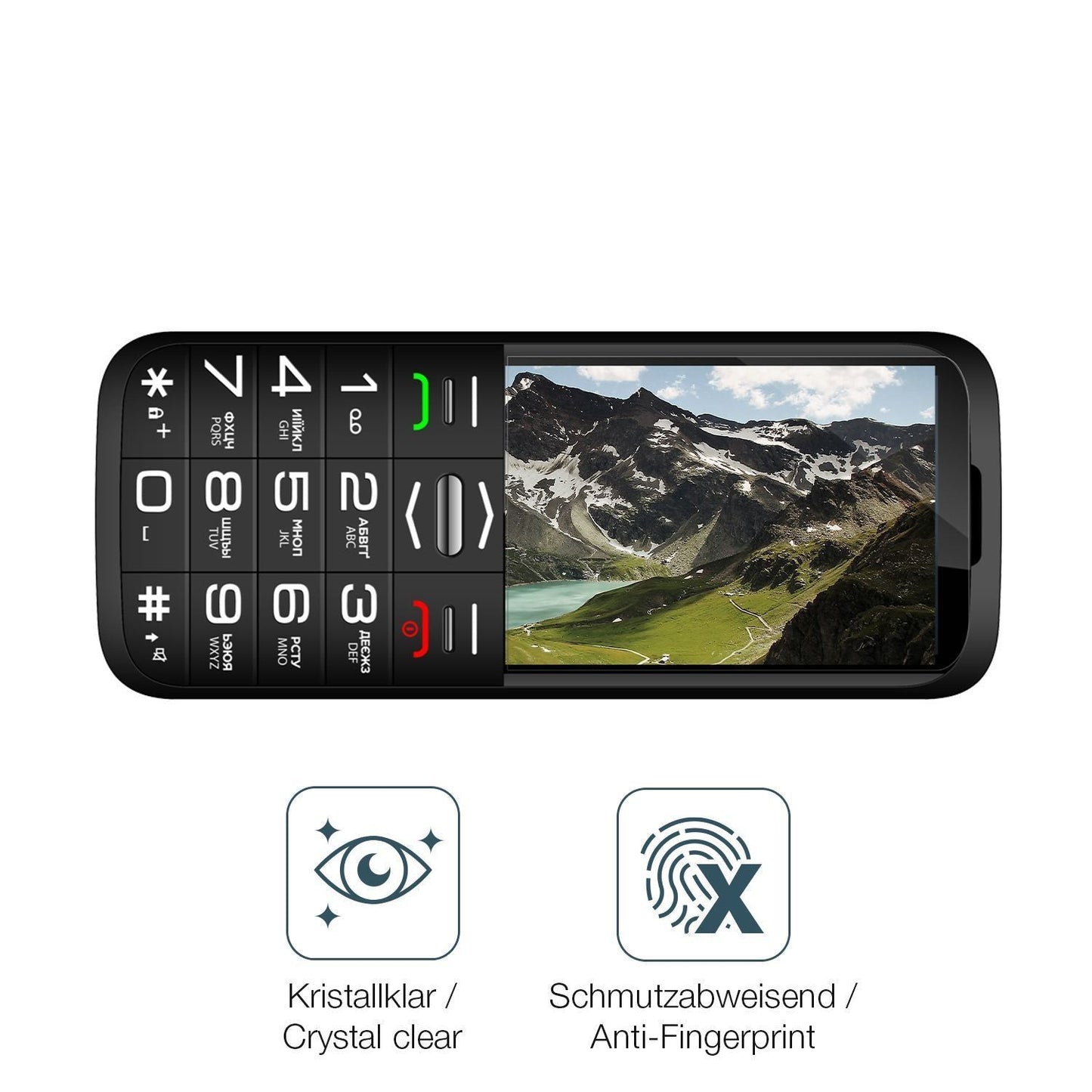 4x Schutzfolie klar für Sigma Comfort 50 Grace Dis (4)