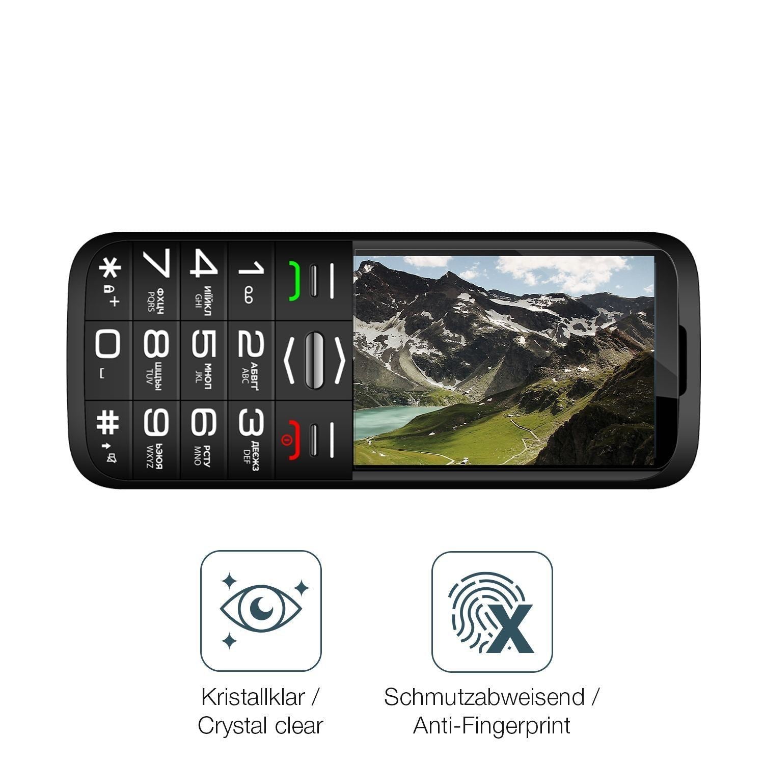 4x Schutzfolie klar für Sigma Comfort 50 Grace Dis (4)
