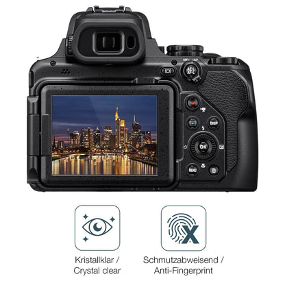 2x 9H Schutzfolie für Nikon Coolpix P1100 Panzerfo (5)