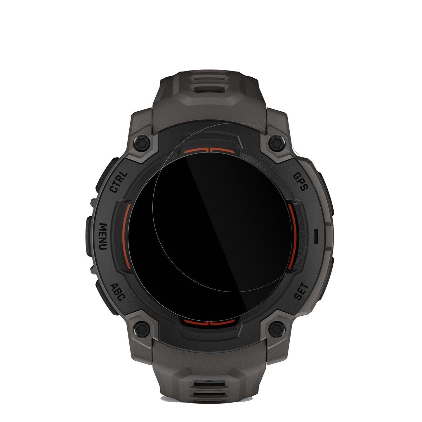 6x Schutzfolie klar für Garmin Instinct E 45mm Dis (2)