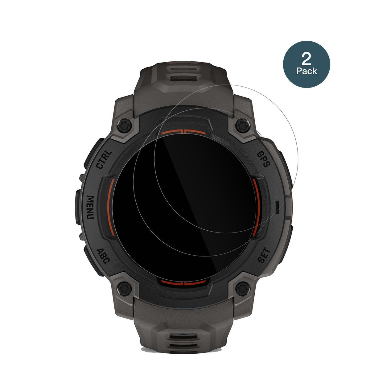 2x 9H Schutzfolie für Garmin Instinct E 45mm Panze (2)