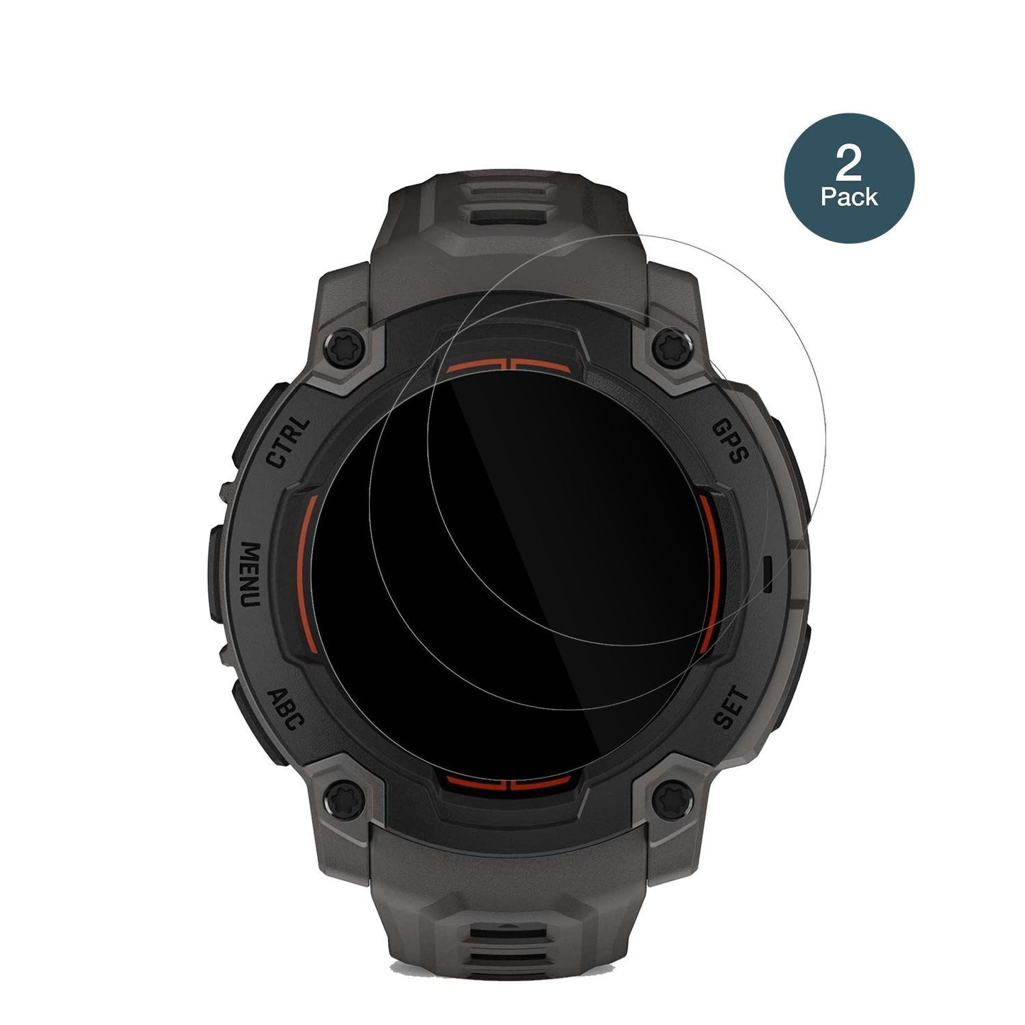 2x 9H Schutzfolie für Garmin Instinct E 40mm Panze (2)