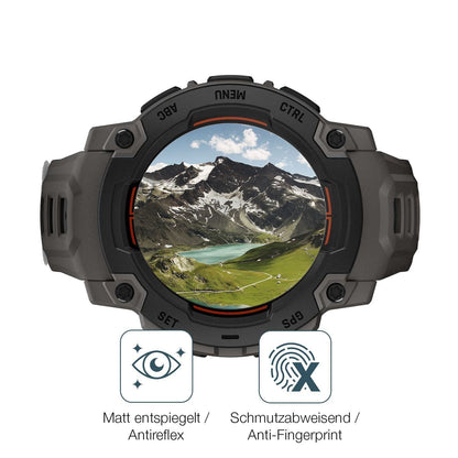 2x 9H Schutzfolie matt für Garmin Instinct E 40mm  (5)