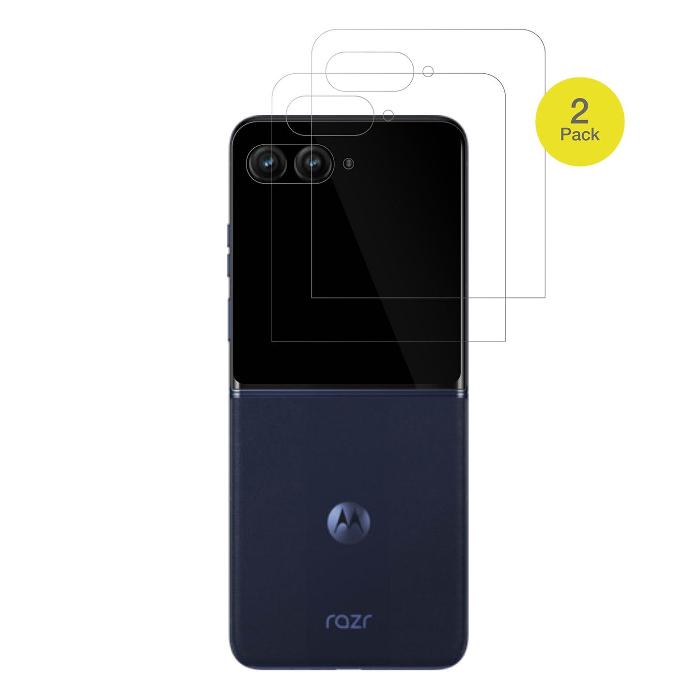 2x 3D Full Cover Schutzfolie für Motorola razr50 U (2)