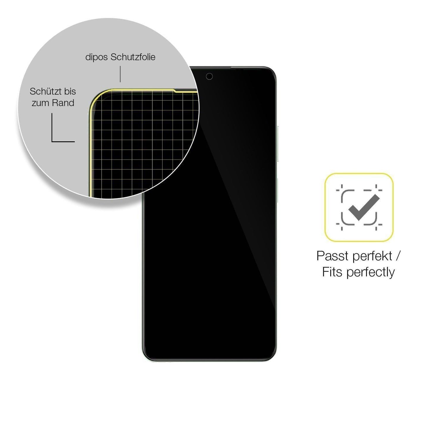 2x 3D Full Cover Schutzfolie für Realme 12X 5G (6)