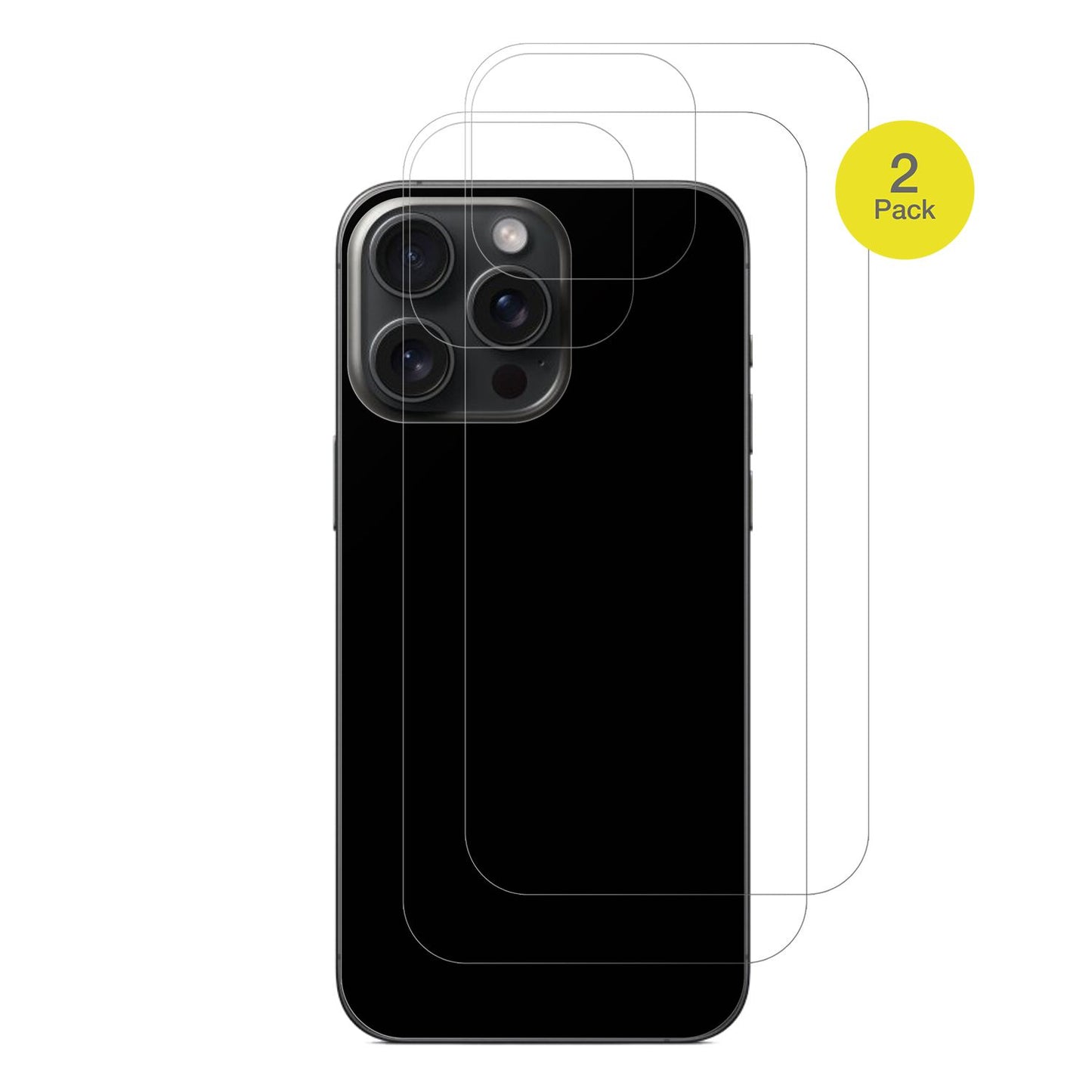 2x Full Cover Schutzfolie matt für Apple iPhone 15 (2)