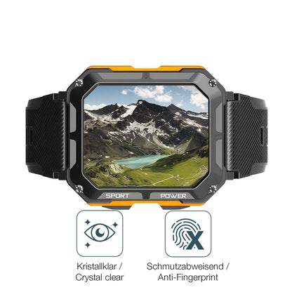 6x Schutzfolie klar für Stahlgear Thor Display-Sch (4)